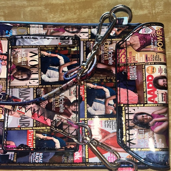 Obama Magazine cover photo cross body bag in excellent condition. Collectors - Picture 11 of 11